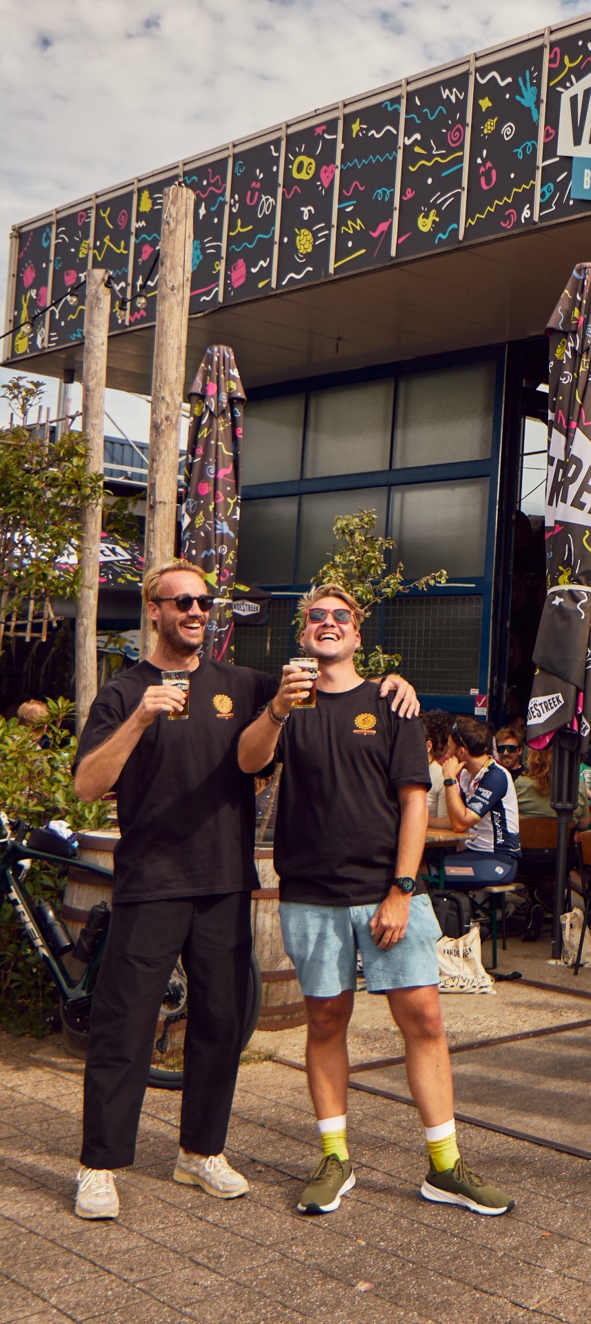 Brouwerijders bij vandeStreek Brouwerij